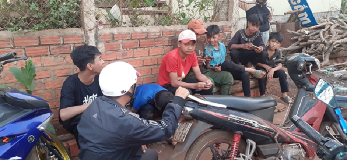 Gian nan hanh trinh tim con chu cho hoc sinh bo hoc 2